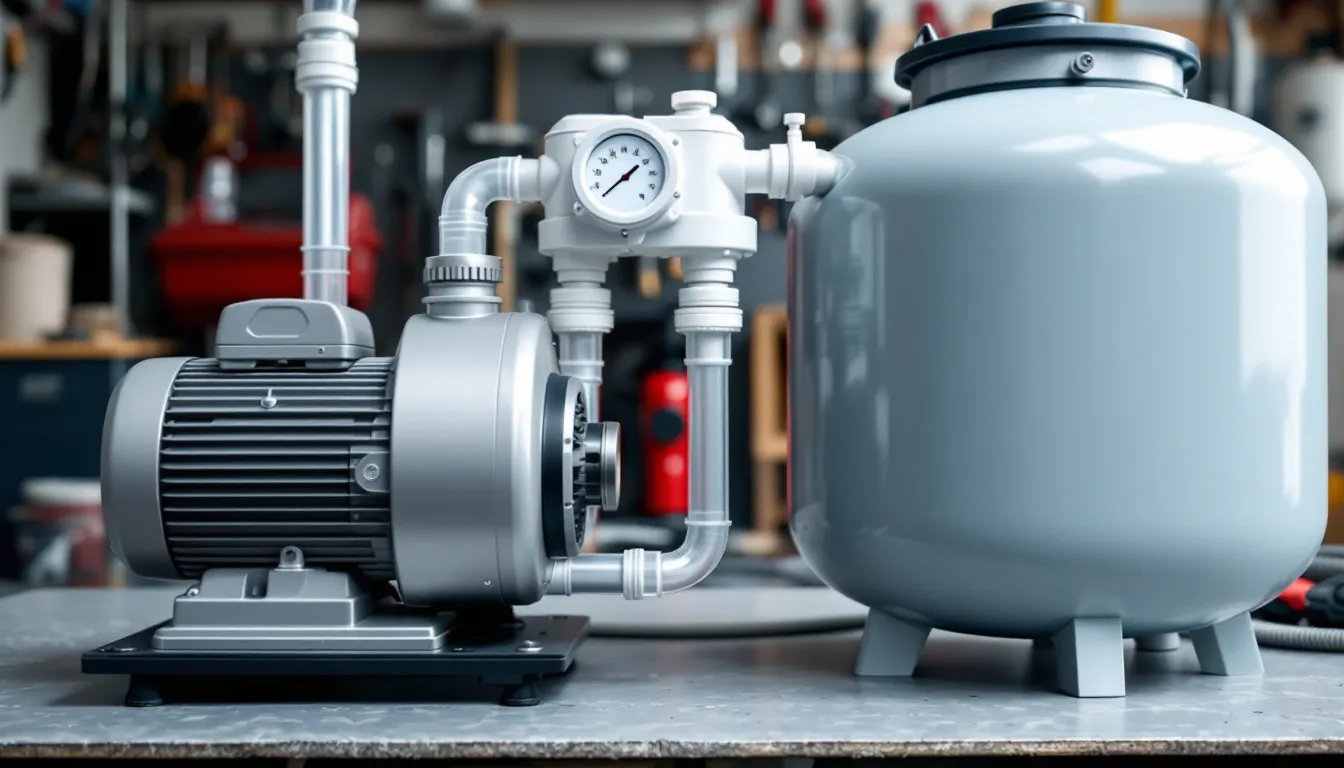 Smart pool pump with programmable controls and mobile app monitoring