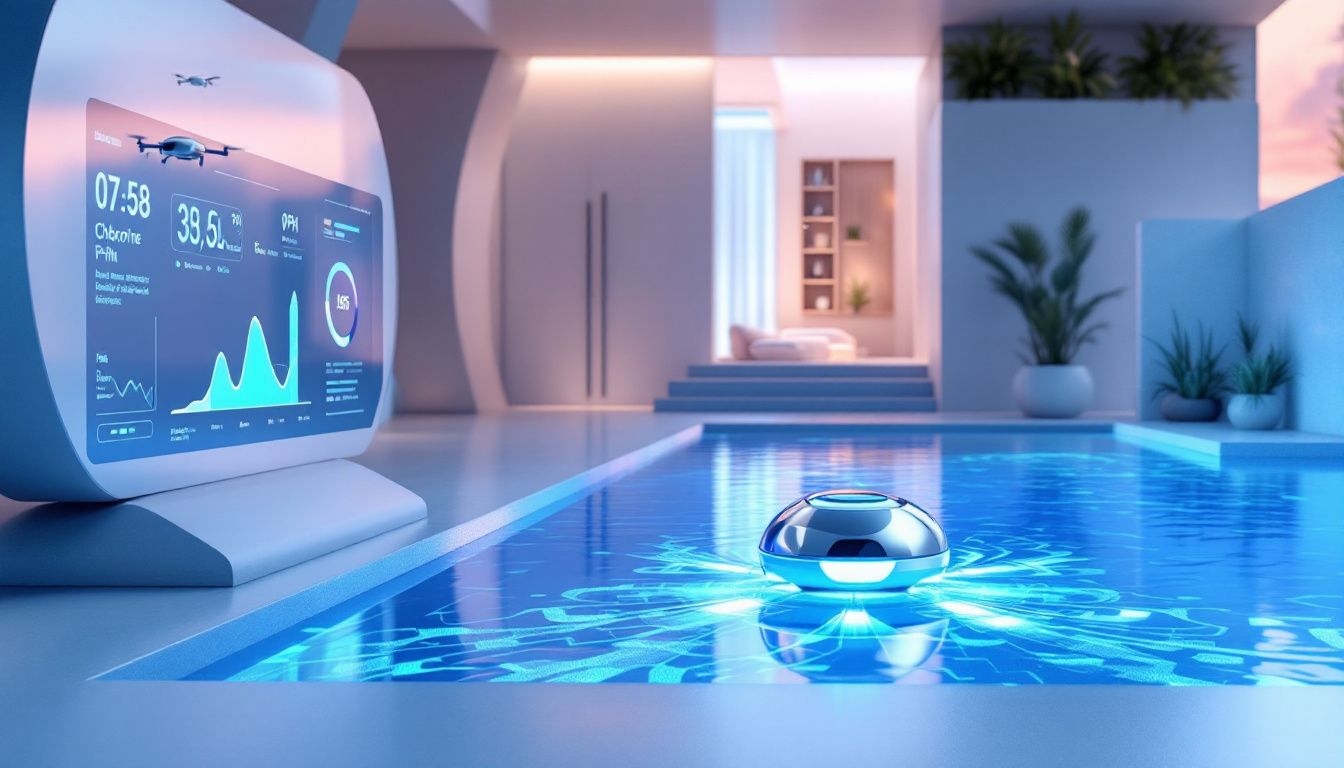 Automatic pool cleaner operating on the floor of a swimming pool